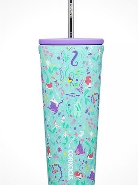 The Little Mermaid Stainless Steel
Tumbler with Straw by Corkcicle